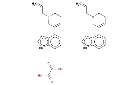 4-(1-(2-PROPENYL)-1,2,5,6-TETRAHYDROPYRIDIN-3-YL)-1H-INDOLE OXALATE (2 :1)